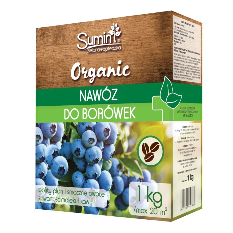 Nawóz organiczny granulowany do borówek ORGANIC