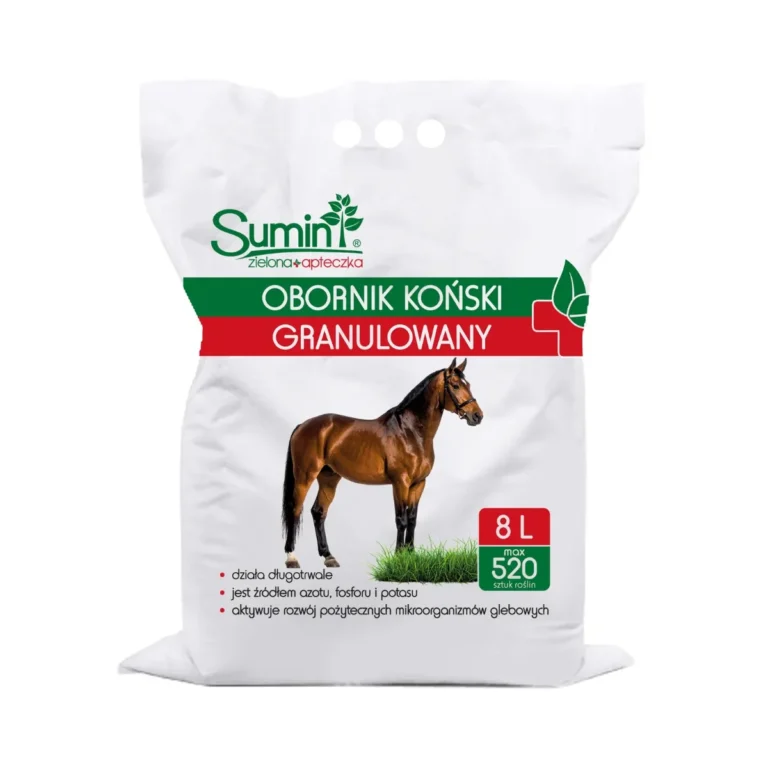 OBORNIK KOŃSKI GRANULOWANY - NAWÓZ NATURALNY_8L