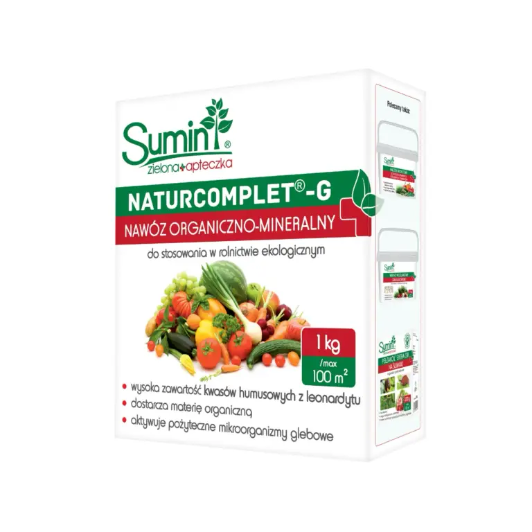 SUMIN NATURCOMPLET-G (nawóz z Leonardytu, kwasy humusowe)_1kg