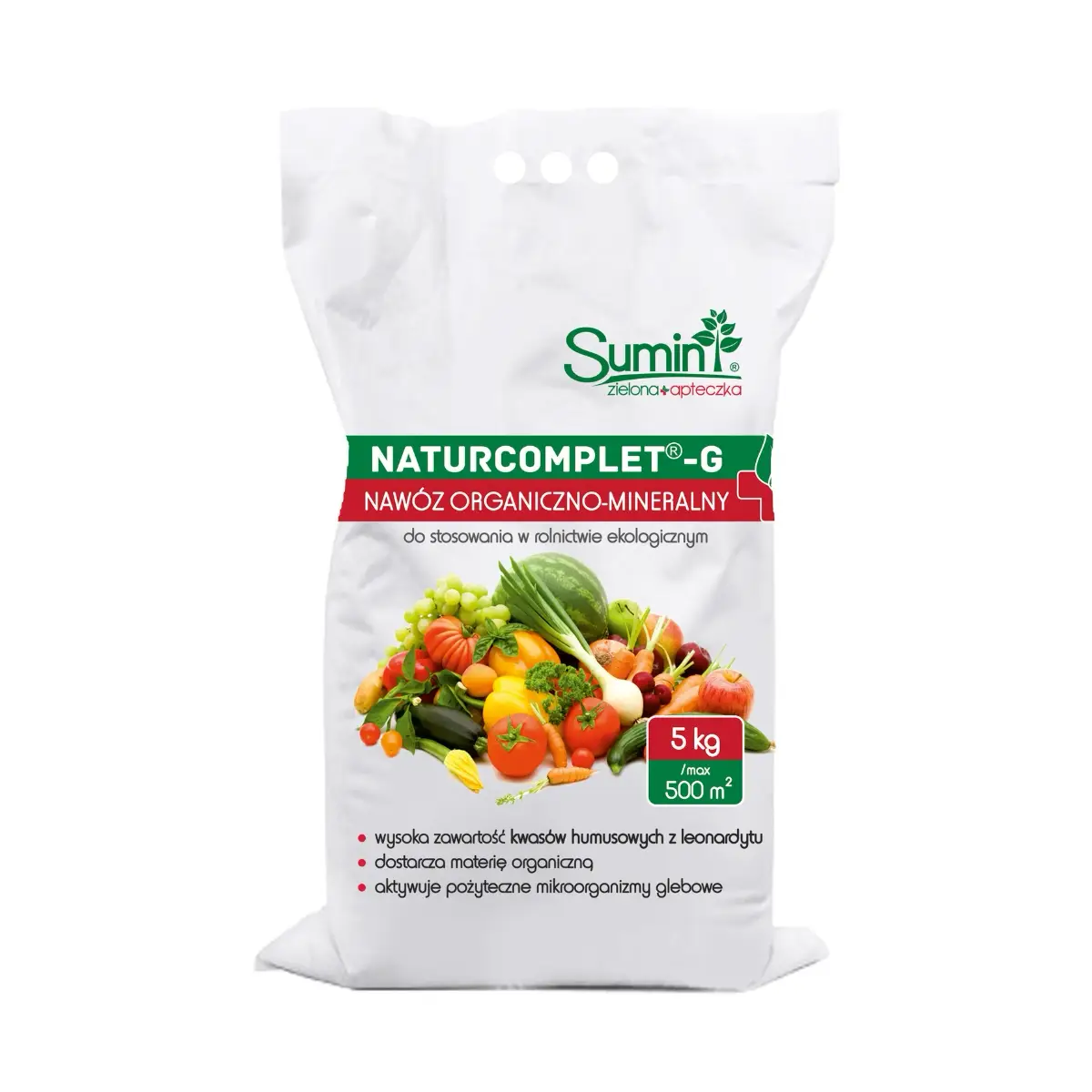 SUMIN NATURCOMPLET-G (nawóz z Leonardytu, kwasy humusowe)_5kg SUMIN NATURCOMPLET-G (nawóz z Leonardytu, kwasy humusowe)_5kg